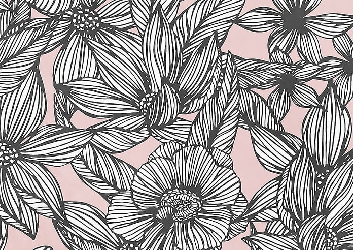 Ted Baker Velvet Vietnam, Pink - Roman Blind - Image 7